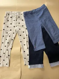 パンツ＆レギンス3点セット　100㎝