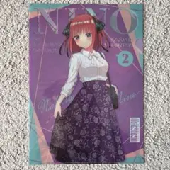五等分の花嫁 二乃 A4クリアファイル