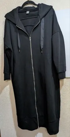 ロングパーカーワンピース