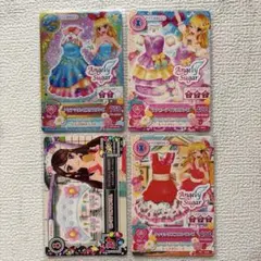 アイカツ　カード　エンジェリーシュガー　ワンピ　まとめ売り　星宮いちご　紫吹蘭