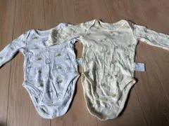 ユニクロ 長袖ベビー肌着70cm 2枚セット