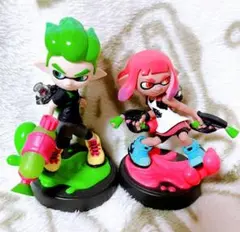スプラトゥーン2 amiibo ボーイ ガール セット