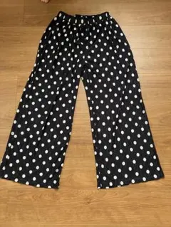 FRIFUL 水玉模様 ワイドパンツ Lサイズ