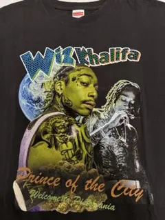 レア】ウィズカリファwizkhalifaビッグロゴTシャツHIPHOPラッパー 