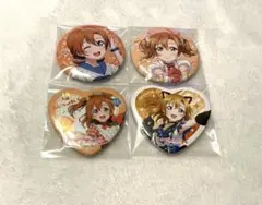 ラブライブ　μ's 高坂穂乃果 GIGO 缶バッジ キャットツイン　4個セット