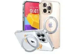 多機能360度回転スタンド iPhone 16 Pro Max 用 ケース