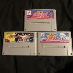KONAMI スーパーファミコンソフト 3本セット　パロディウス
