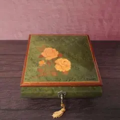 蒔絵風 文箱 漆器調 蓋付き収納箱　置物　工芸品　高さ14cm　物入れ 蒔絵風 文箱 漆器調 蓋付き収納箱 置物 工芸品 高さ14cm 物入れ - メルカリ