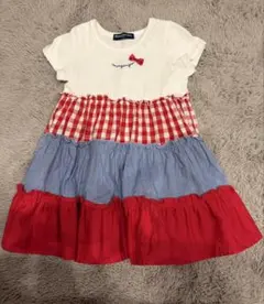 moujonjon キッズ ワンピース 半袖 90cmのサムネイル