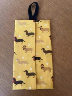 ダックスフンド☆ティッシュケース☆吊り下げ