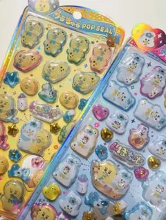 X*o様 【正規品】うるちゅるPOPシール んぽちゃむ 2枚セット