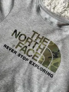 【THE NORTH FACE】長袖カットソー グレー　120cm