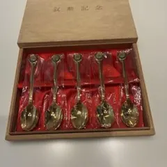レア・未使用】ガラス作家 上野良樹作 金箔鳥の箸置き○お値下げしま
