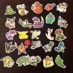 p06 ポケットモンスター ポケモン pokemon フレークシール 25枚