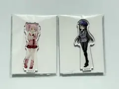 まどか☆マギカ 推し旅 特典 ミニミニアクリルスタンド 2個 まどか ほむら