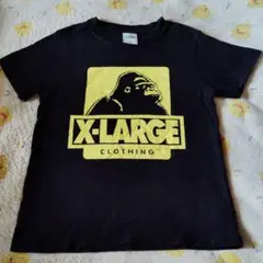 X-LARGE ゴリラロゴ Tシャツ 6T 黒　エクストララージキッズ