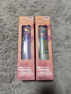 TWICE LOVELYS ラバーマット4種セット ミナ、サナ、ダヒョン、ナヨン