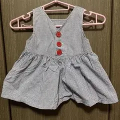 bebe チェック柄 ワンピース 子ども用