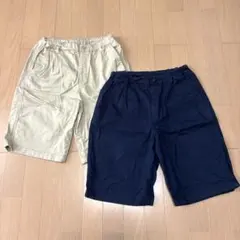 美品☆UNIQLO ハーフパンツ　綿