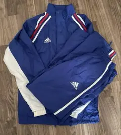 アディダス サッカー フランス ジャージ デサント 90年代 adidas 稀少