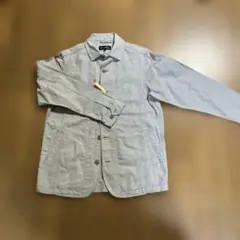 H・L（HENRY-LUC CHAPUIS ）グレー 柄シャツジャケット M
