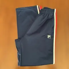 フィラ　長ズボン　ジャージ　ネイビー　ユニセックス　男女兼用