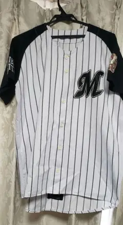 千葉ロッテマリーンズ　サードユニフォーム　Mサイズ