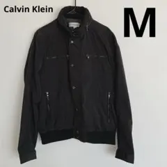 カルバンクライン メンズ ブルゾン ナイロンジャケット M 黒 シンプル
