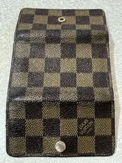 LOUIS VUITTON ダミエ レザーキーケース　ジャンク　3連のみ