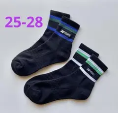 新品 YONEX ヨネックス　刺繍口ゴ　スポーツ　ソックス　2足 25-28cmのサムネイル