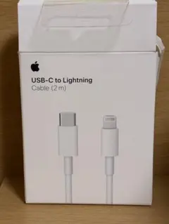USB-C to Lightningケーブル 2m