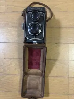 Beautyflex 二眼レフカメラ レザーケース付き Twin Lens 二眼レフ屋さん （二眼レフカメラの通販）