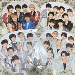 SnowMan 公式団扇 4枚