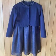 グリーンレーベルリラクシング　七五三　ワンピース＋ボレロ　125cm