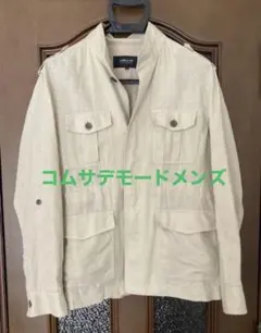 COMME CA ISM ジャケット コムサデモードメンズ　麻混 M