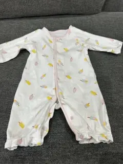 ベルメゾン　アイスキャンディー柄ロンパース