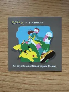 Pokémon + STARBUCKS ステッカー