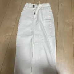 AZUL by moussy ホワイトデニム XS