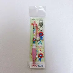新品 アクリルキーホルダー ミャクミャクなりきり ボールペン 万博