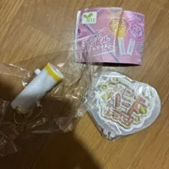 アイドルうちわライト ハートフルツアー イエロー 黄色 推活 가챠