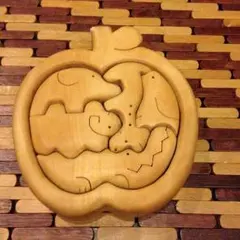 いちご様専用☆ハンドメイド 木製パズル