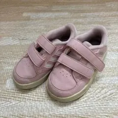 adidas ベビーシューズ ピンク　13センチ