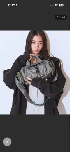 JEANASISナイロンポケットボストン2wayのサムネイル