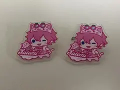 すとぷり さとみ アクリルピンバッジ 2個セット