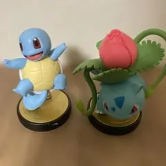 ポケモン amiiboゼニガメ フシギソウ