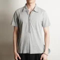 CK39 Calvin Klein 半袖ポロシャツ グレー /FZ246