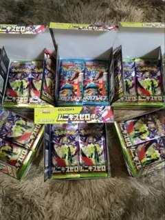 【サーチ済み】ムニキスゼロ メガブレイブ 未開封パック180パック