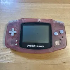 ゲームボーイアドバンス　ピンク　【ジャンク品】
