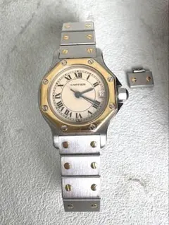 Cartier カルティエ　サントスオクタゴンSM 腕時計　レディースのサムネイル