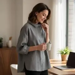 コイルナイン　ジャケット　ブラウス